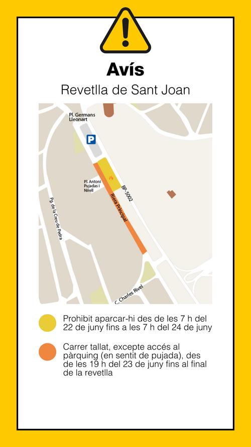 Incid&egrave;ncies vi&agrave;ries sant Joan versi&oacute; 3