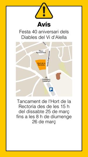 Afectacions 40 aniversari