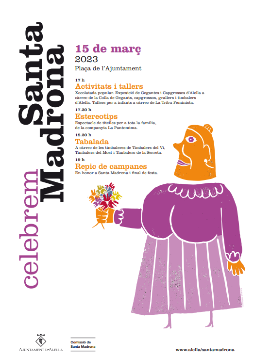 Cartell festa de Santa Madrona