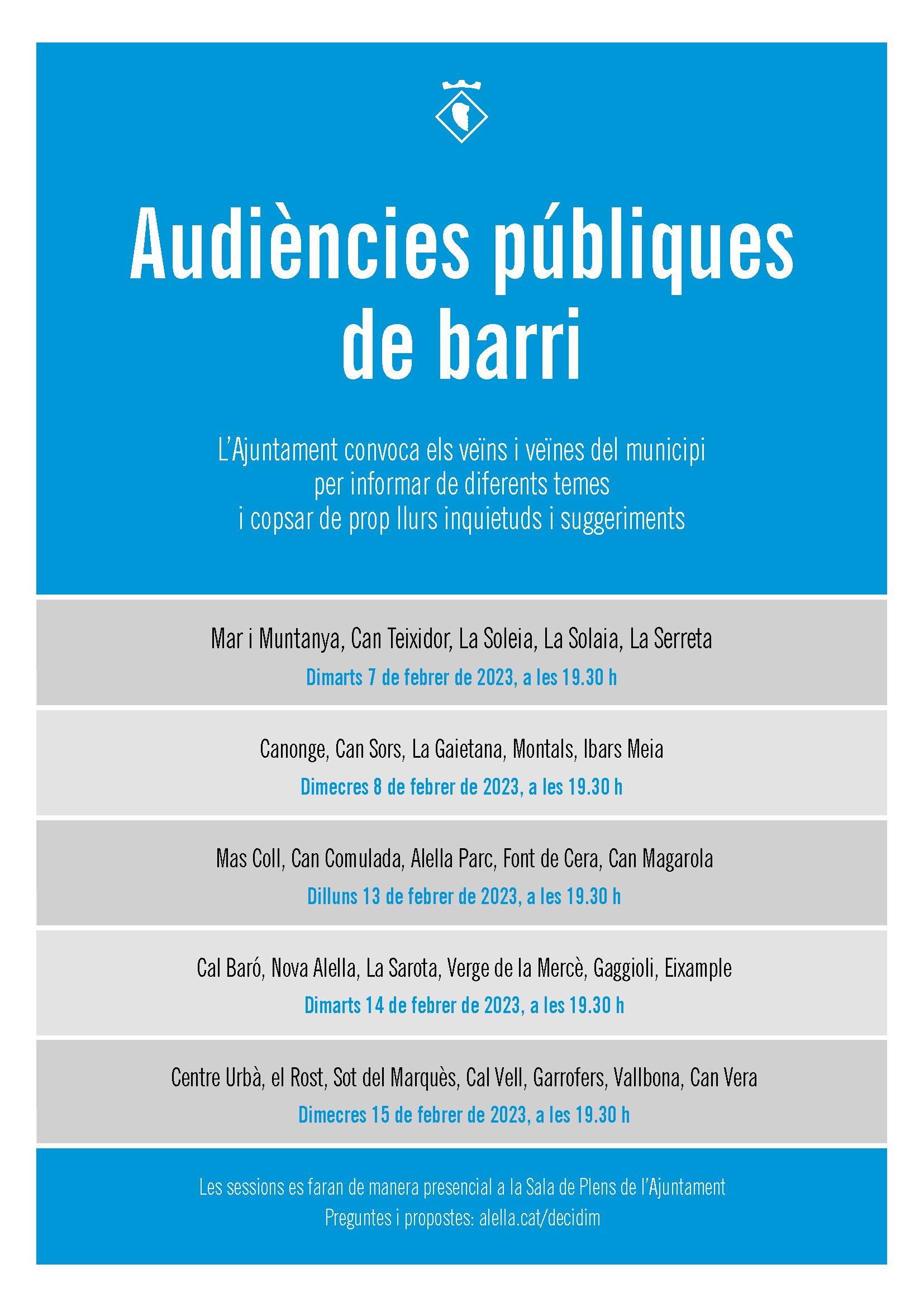 Audincia pbliques de barri
