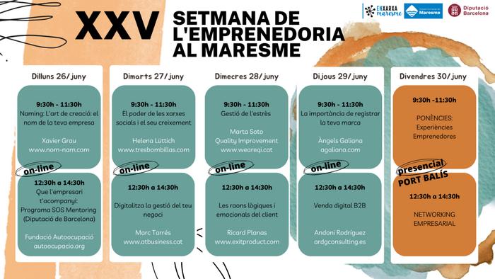 Programa setmana de l'emprenedoria