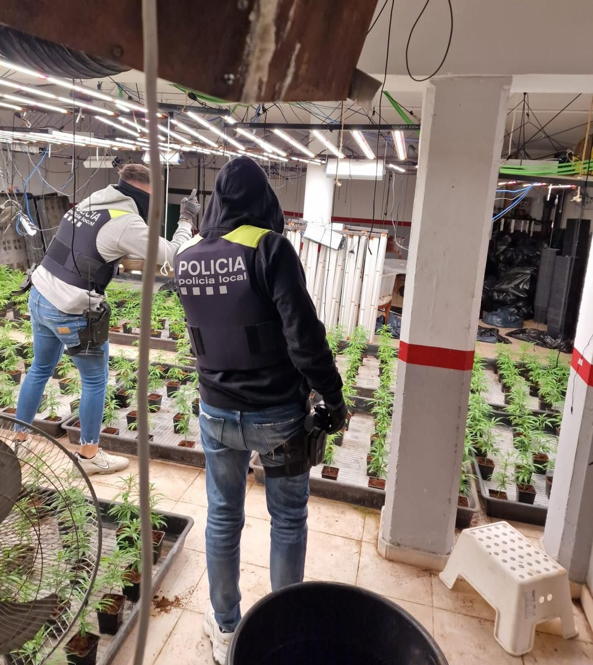 El Grup operatiu de seguretat acumula una vintena de detencions en un any de funcionament