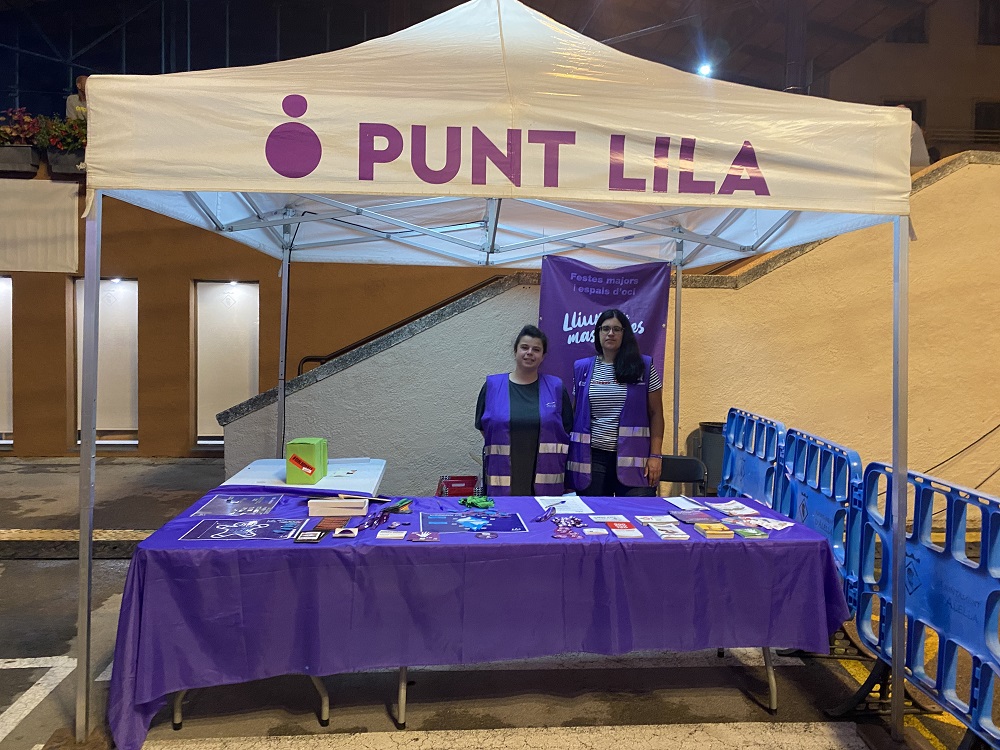 Punt lila