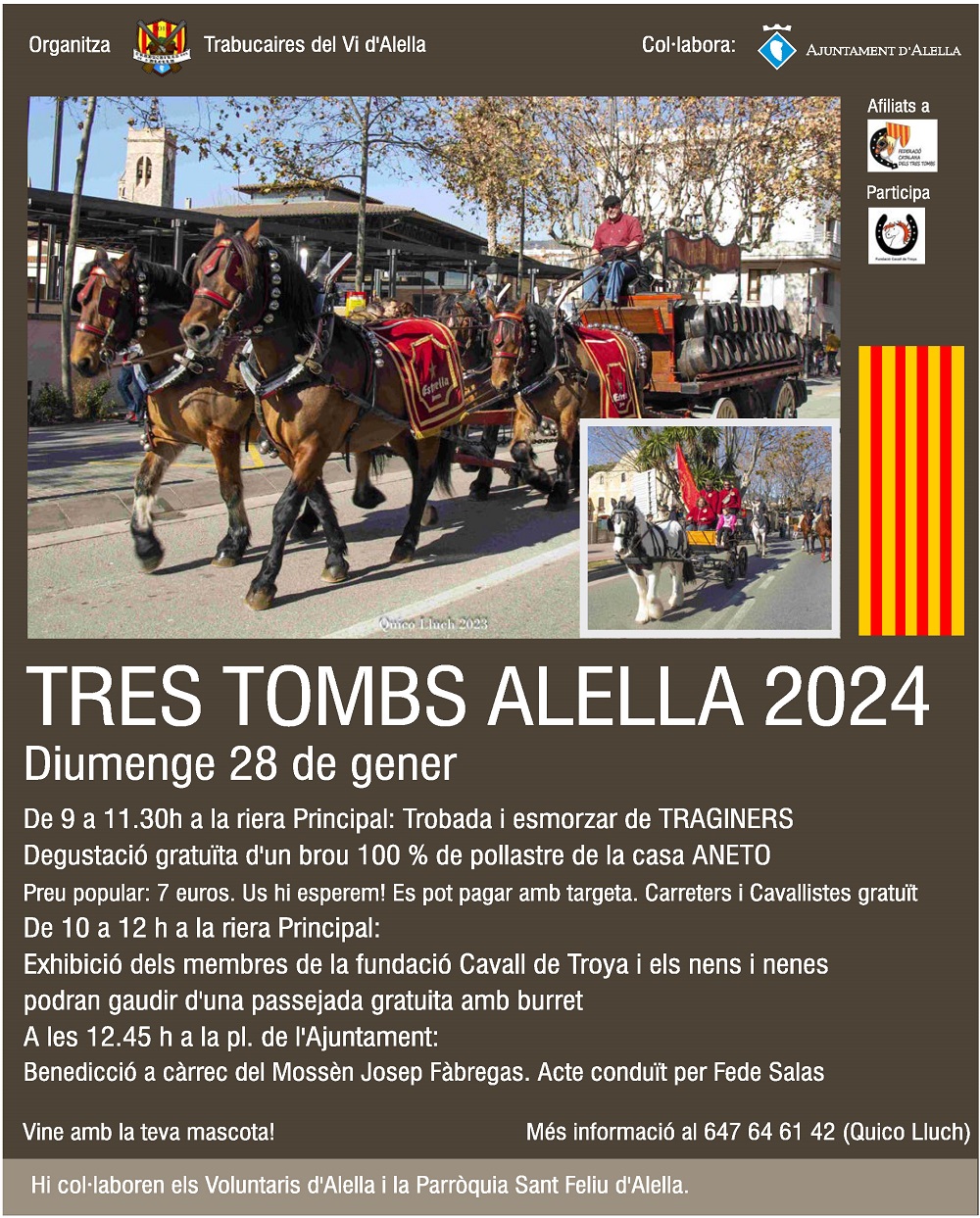 Tres tombs