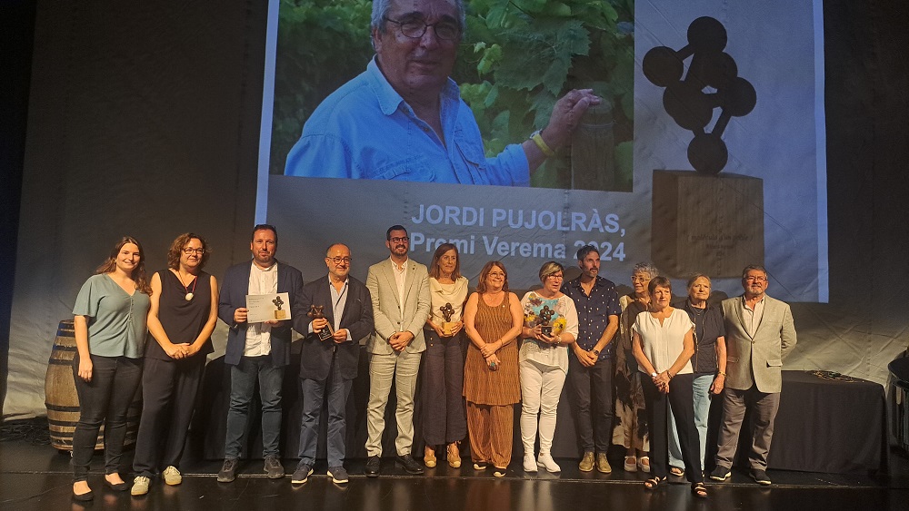 El Casal d'Alella, Papers de Vi i Jordi Pujolràs, a títol pòstum, reben els Premis Verema 2024