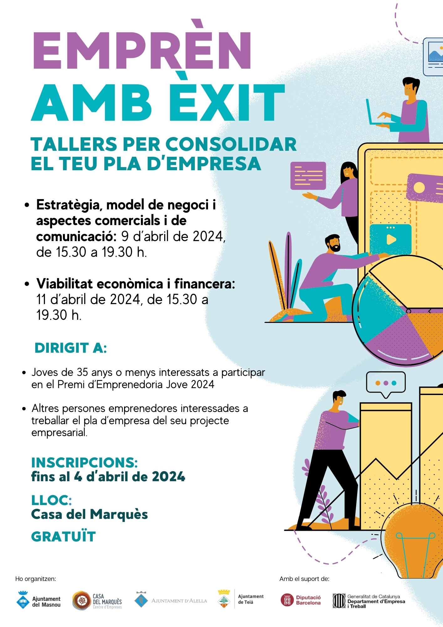 Taller emprèn amb èxit Taller emprèn amb èxit