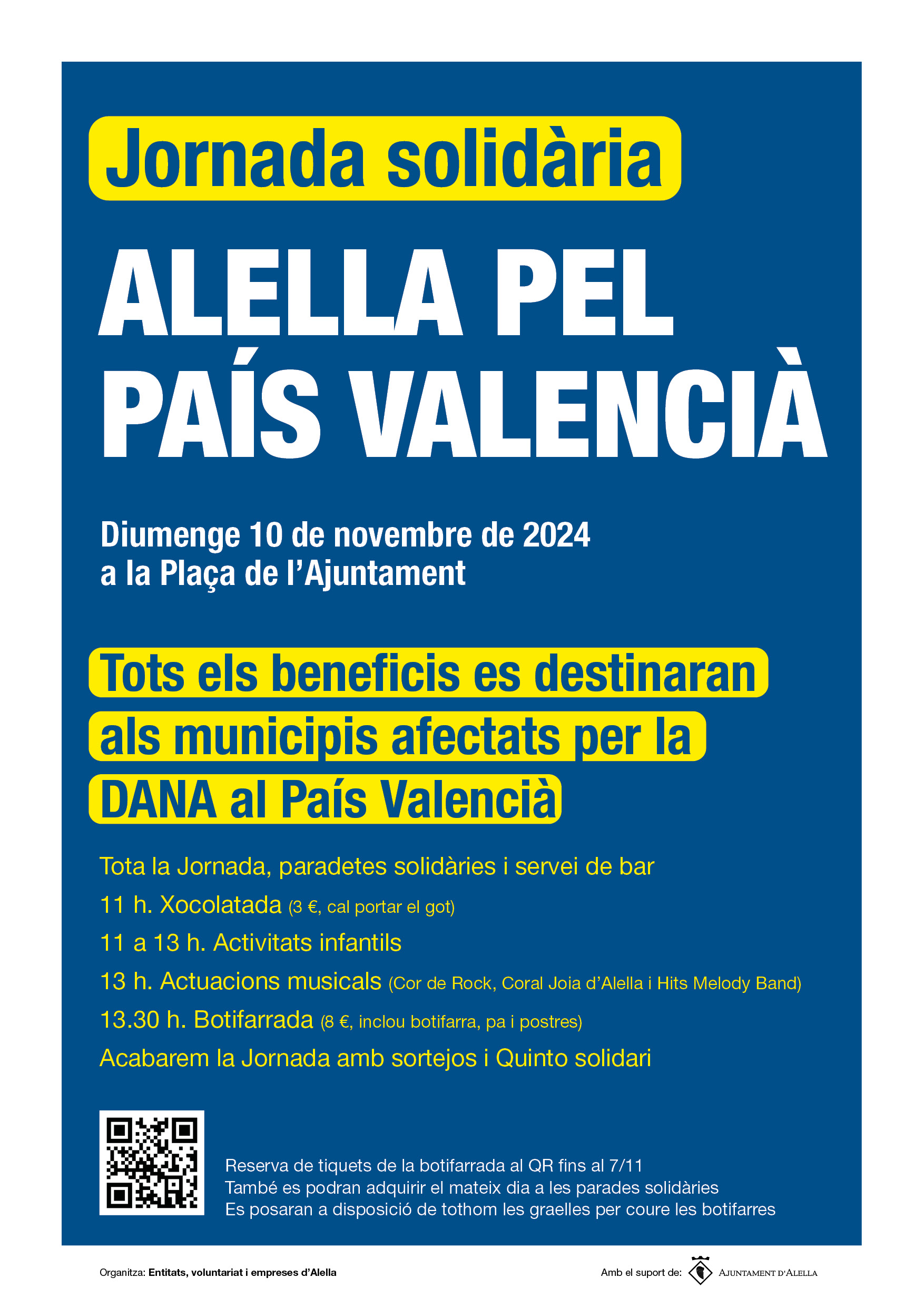 Jornada solidària "Alella pel País Valencià"