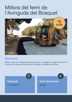 Millors ferm de l'avinguda del Bosquet
