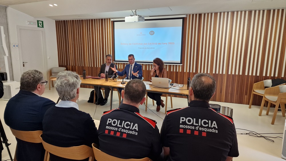 Presentació balanç 112 Presentació balanç 112