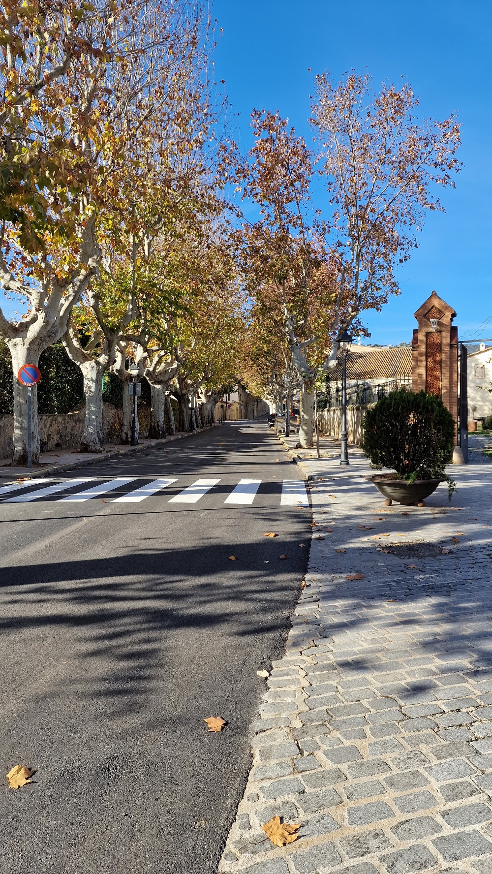 Obres de pavimentació a la Riera Fosca, entre Aymar i Puig i el giratori de Can Sans