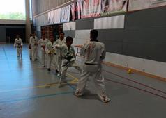 Entrega cinturons taekwondo
