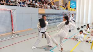 Entrega cinturons taekwondo