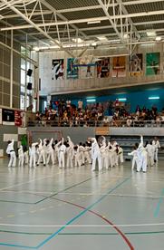 Entrega cinturons taekwondo