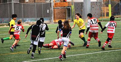 Trobada escoles Rugby a Castelldefels