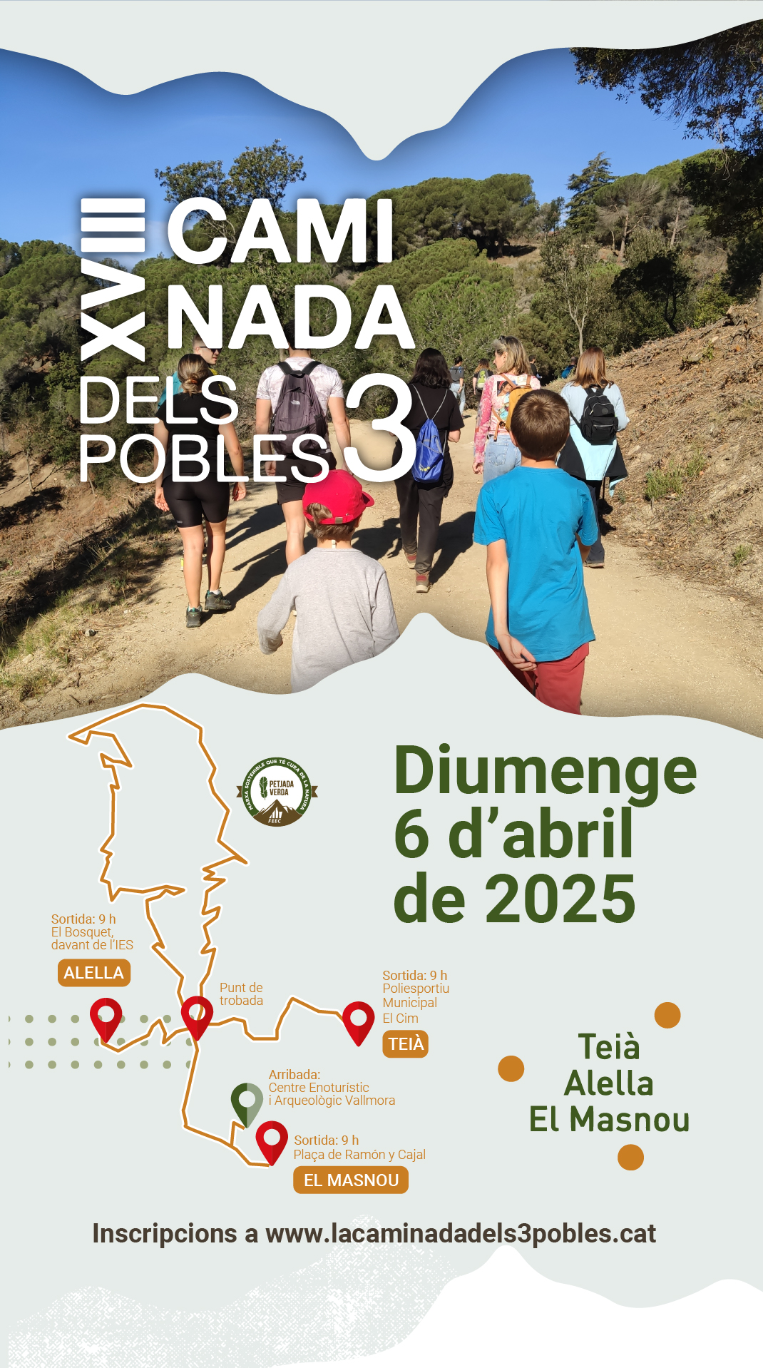 XVIII Caminada dels 3 pobles