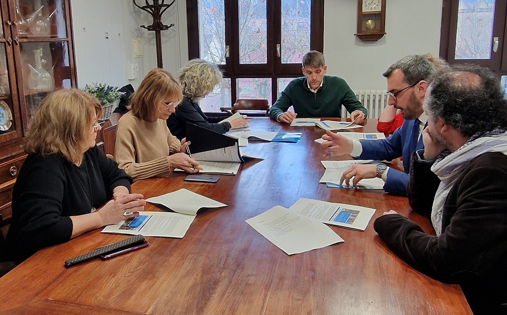 Alella rep la visita de la presidenta de la Diputació de Barcelona, Lluïsa Moret
