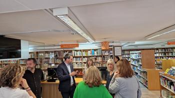 Visita delegada del Govern Pilar Díaz