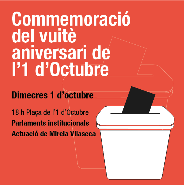 8 aniversari de l'1 d'Octubre