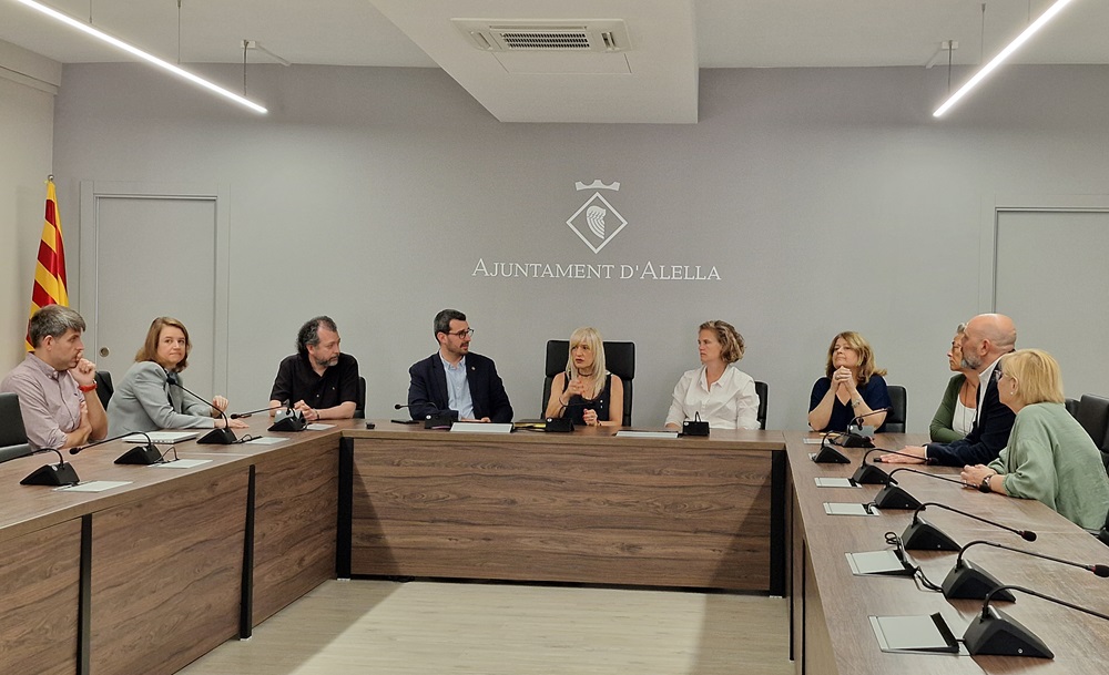 Visita institucional de la delegada del Govern de la Generalitat a Barcelona Pilar Díaz