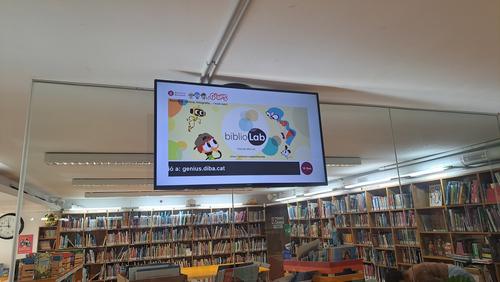 Pantalla biblio