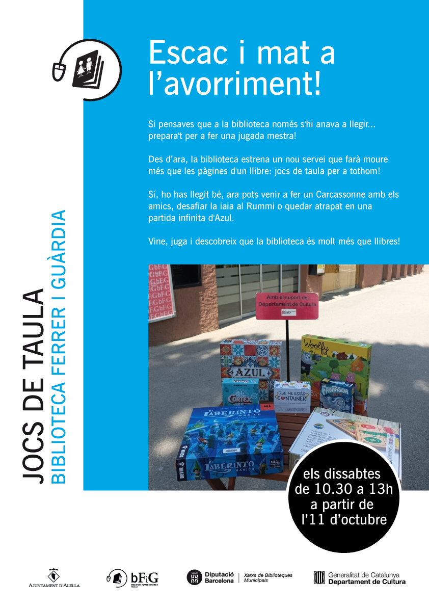 Jocs de taula a la Biblioteca