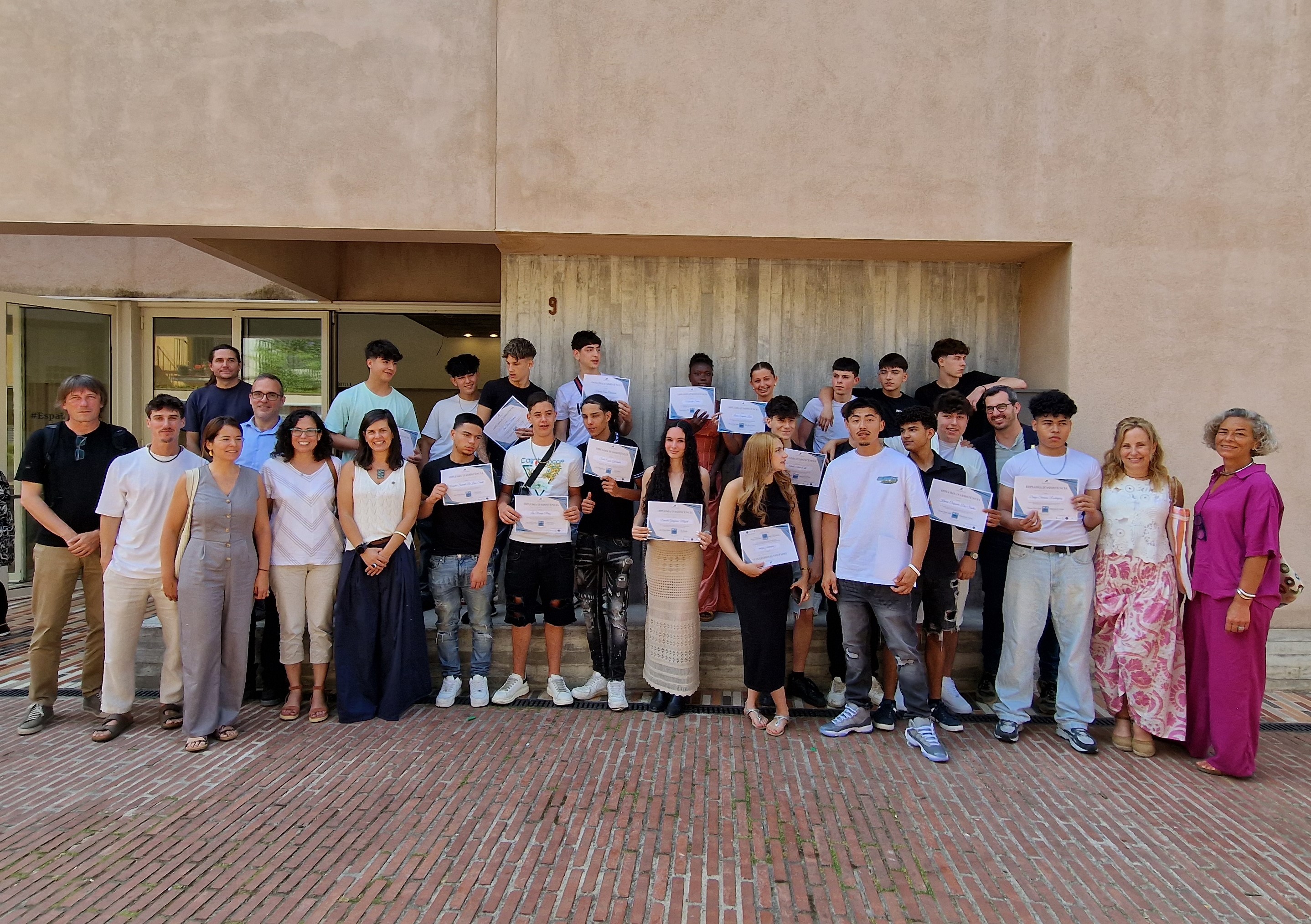 Cloenda de curs de l'alumnat del PFI-PTT Baix Maresme