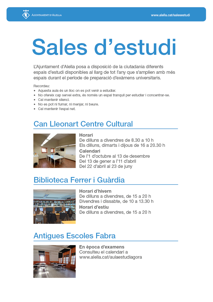 Sales d'estudi