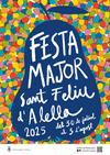 Cartell Festa Major blau