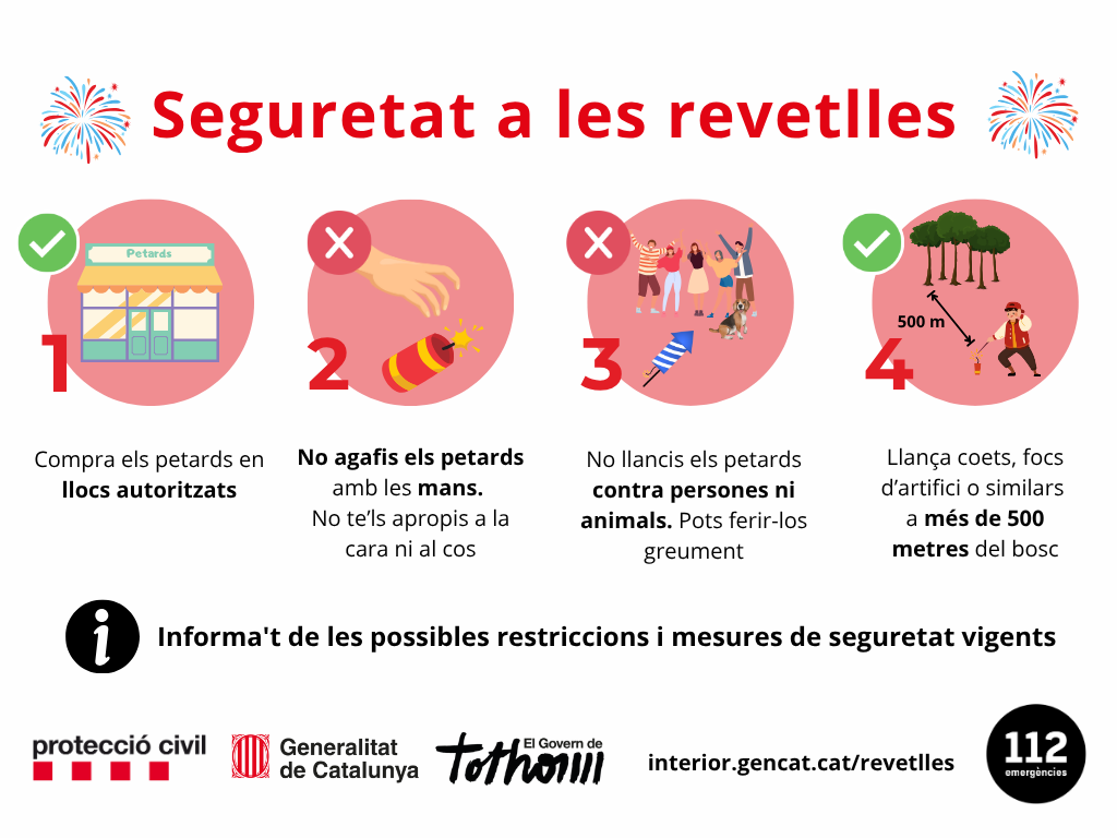 Alerta amb els petards