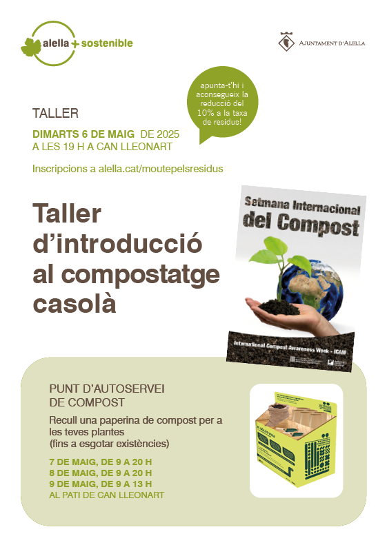 Compostatge casol i punt d'autoservei de compost