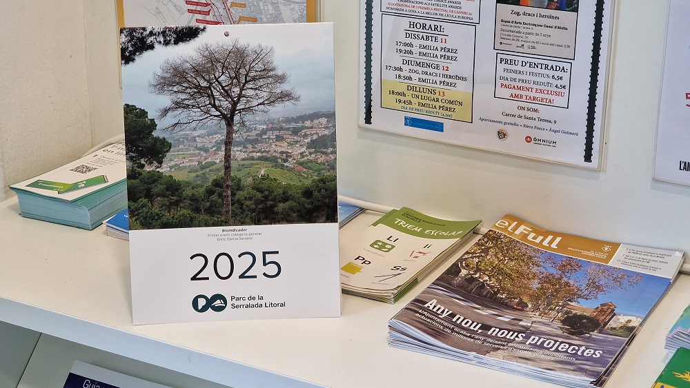 Calendari del Parc de la Serralada Litoral