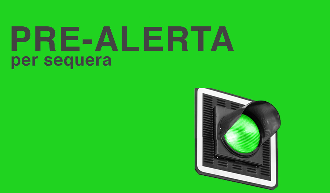 Prealerta per sequera