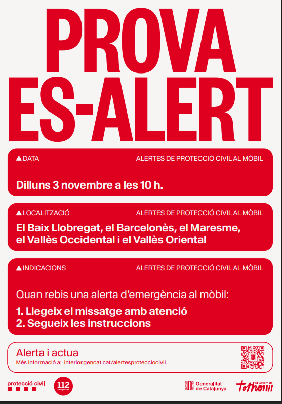 Alerta 3 de novembre Alerta 3 de novembre