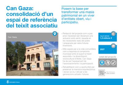 Can Gaza: consolidació d'un espai de referència del teixit associatiu