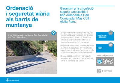 Ordenació i seguretat viària als barris de muntanya