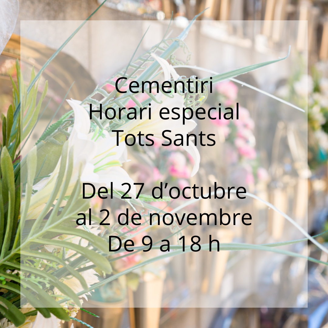 Horari cementiri Horari cementiri