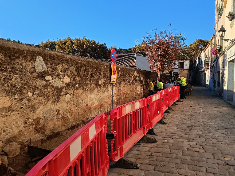 Obres carrer Comas Obres carrer Comas