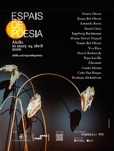Festival Espais de poesia, del 14 de març al 24 d'abril