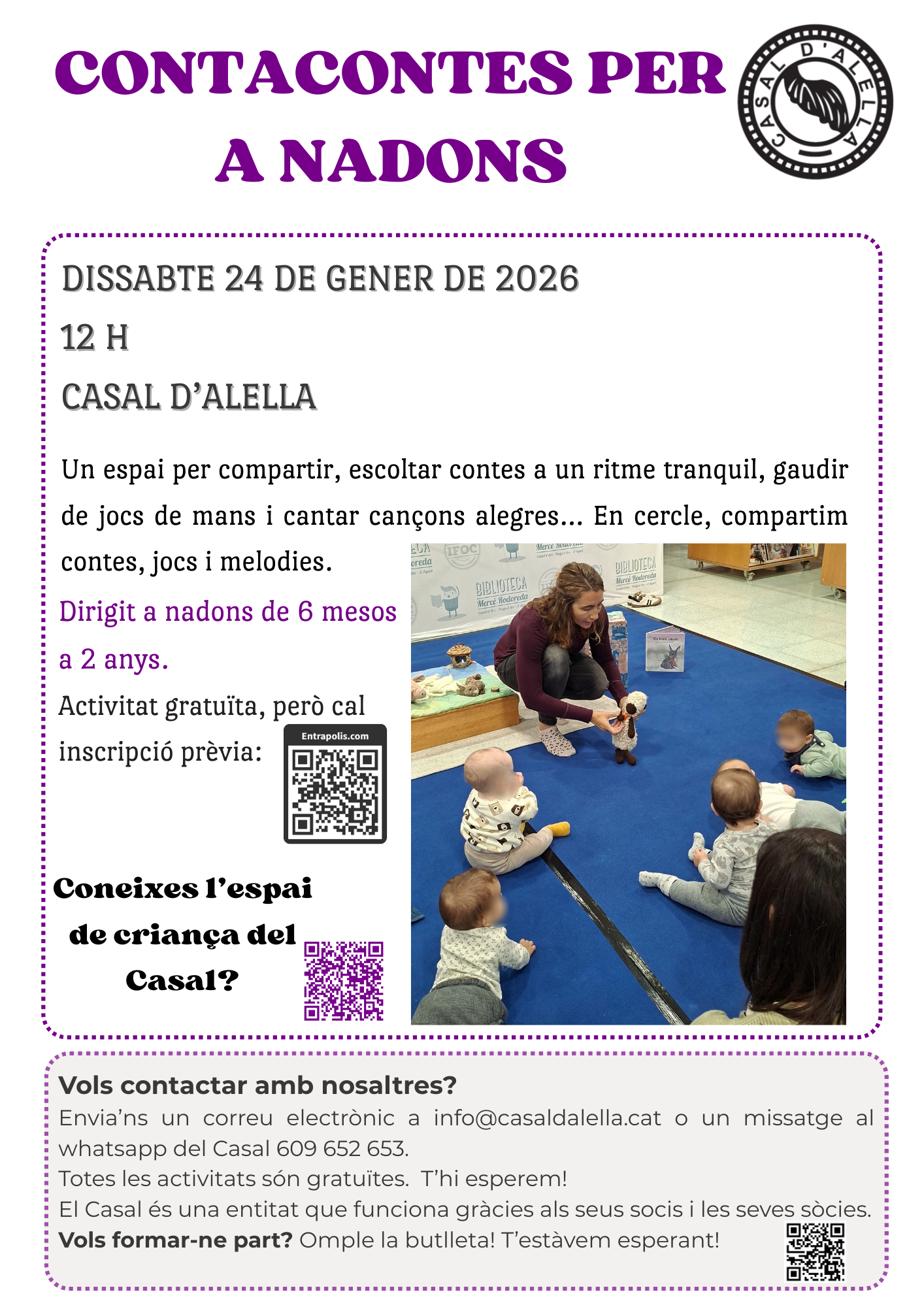 Contacontes per a nadons