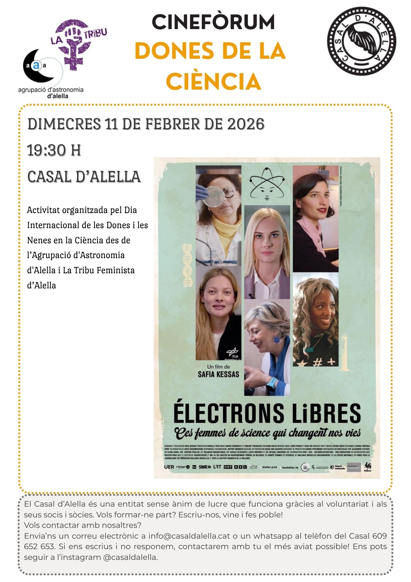 Cineforum dones d la ci�ncia