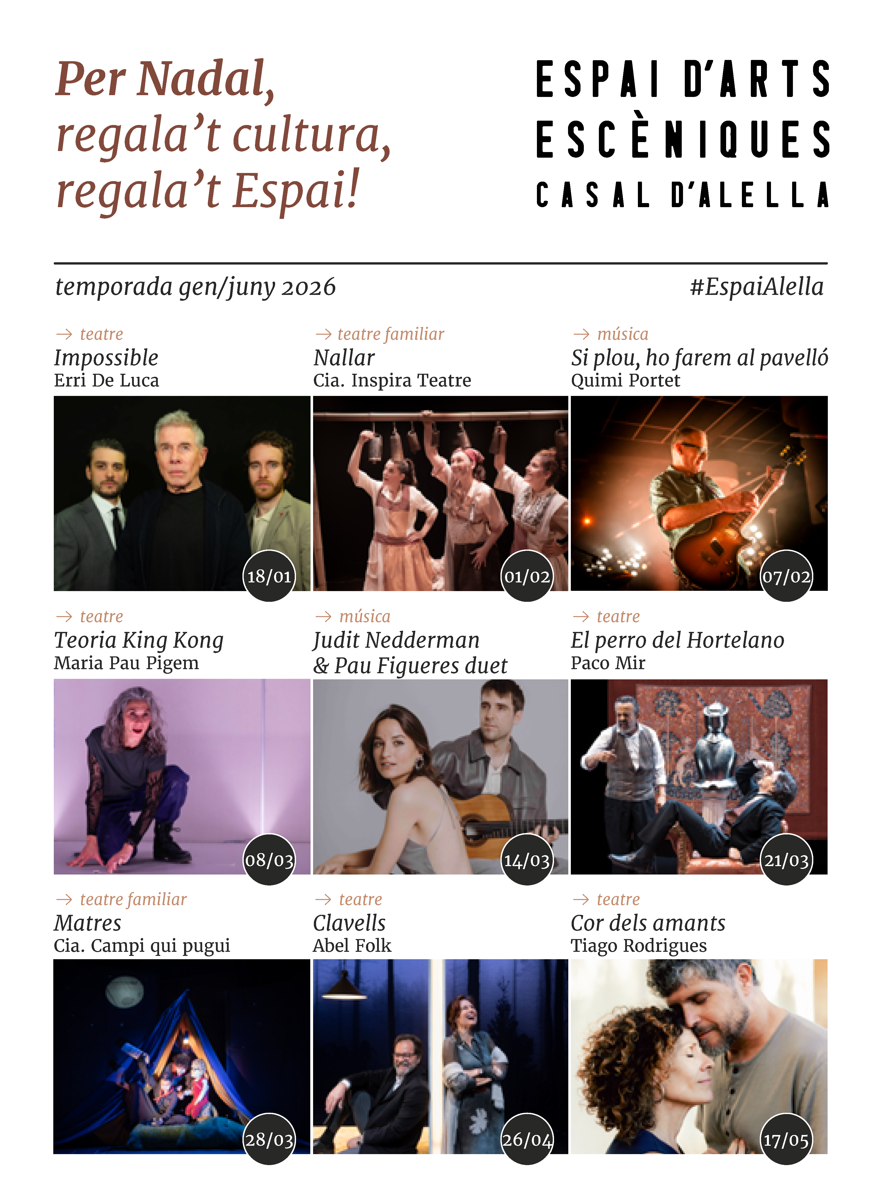 Nova temporada espai