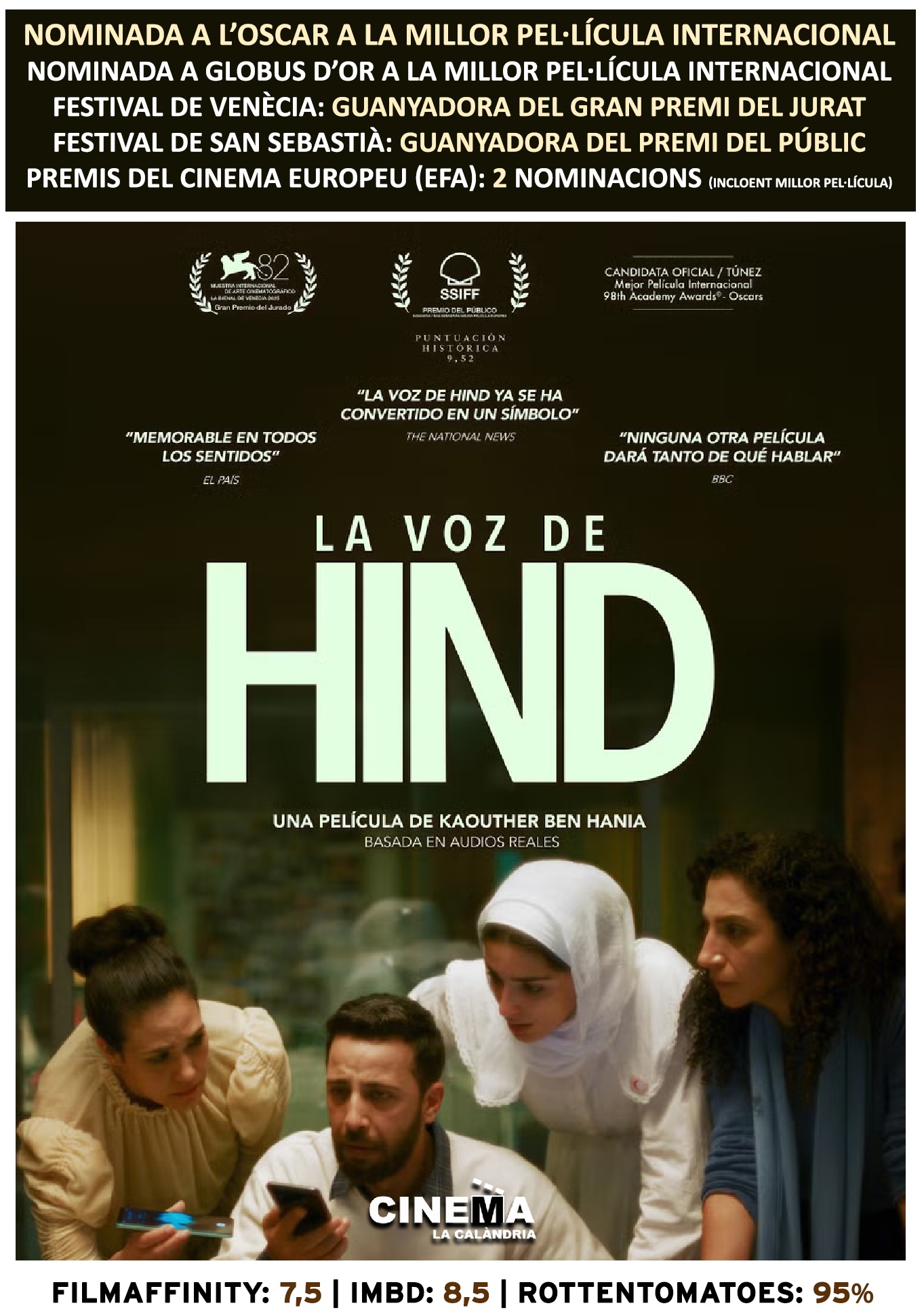 LA VOZ DE HIND de Kaouther Ben Hania