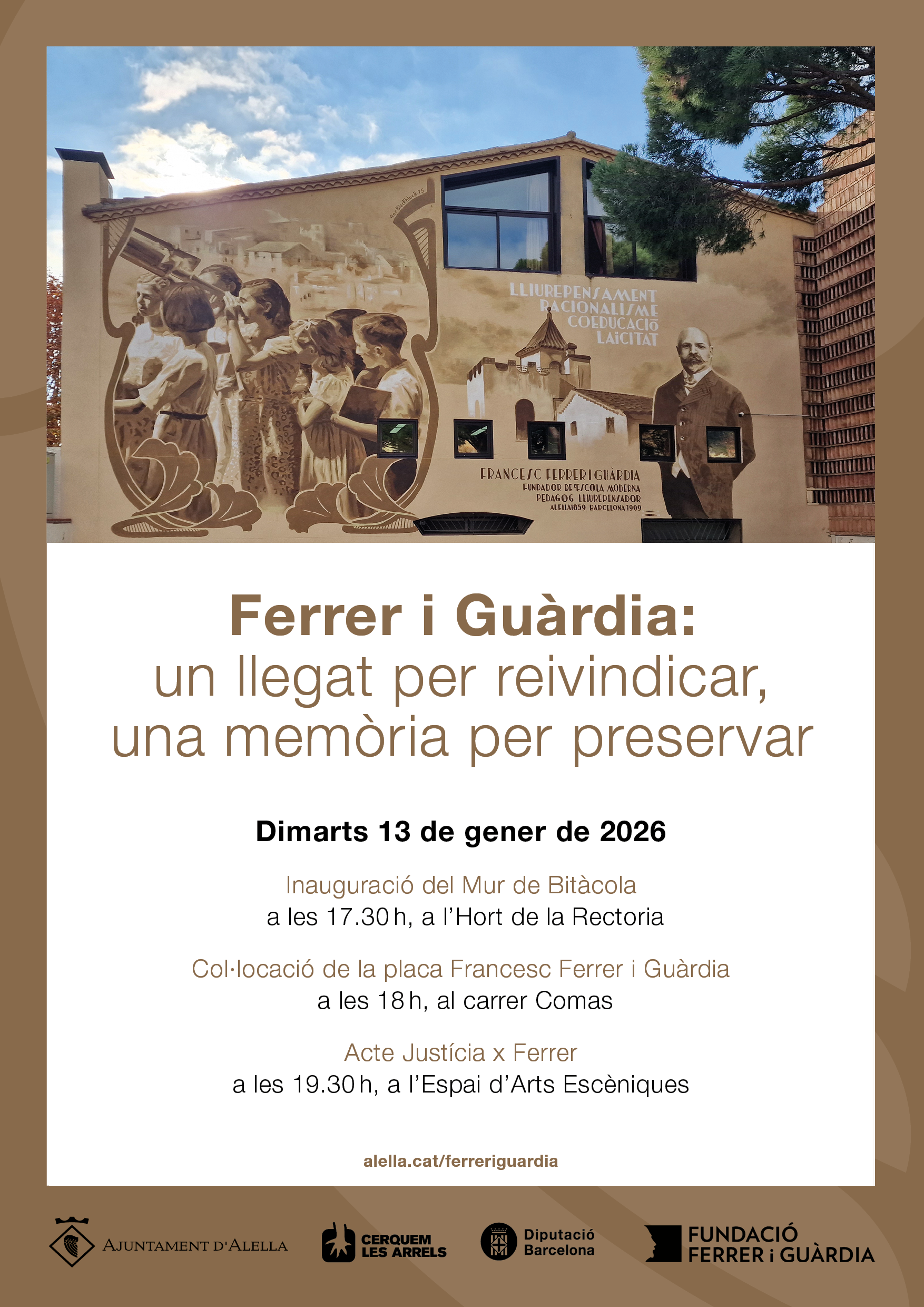 Cartell acte Ferrer i Gu�rdia