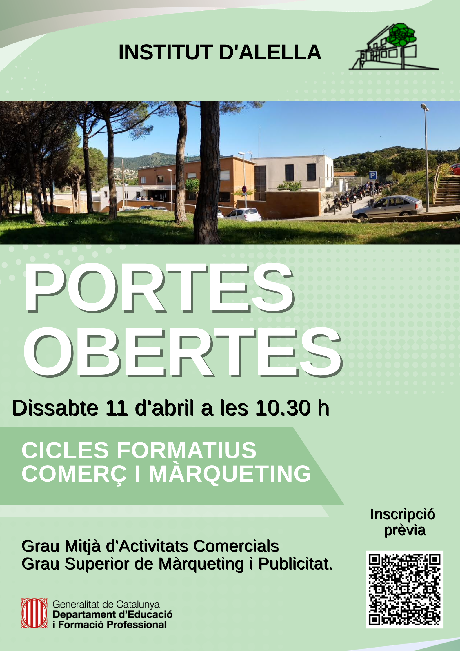 Portes obertes cicles formatius Portes obertes cicles formatius