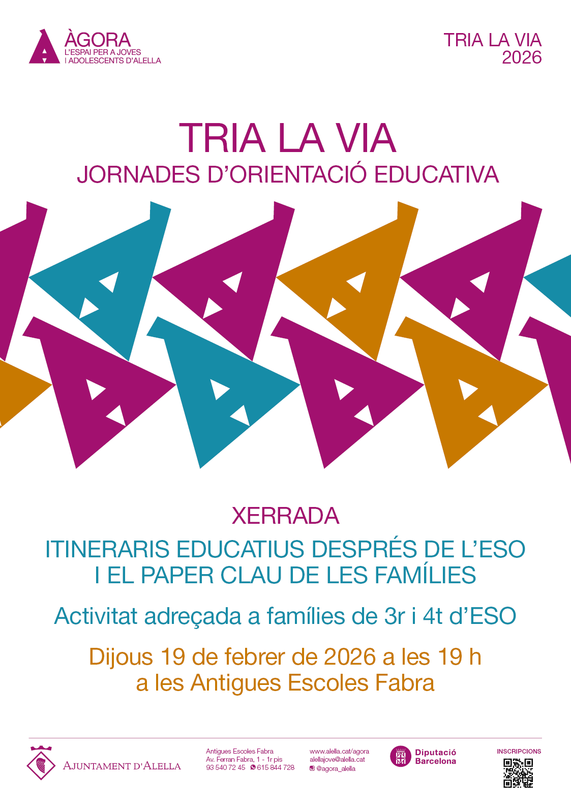 Xerrada tria la via 19 de febrer