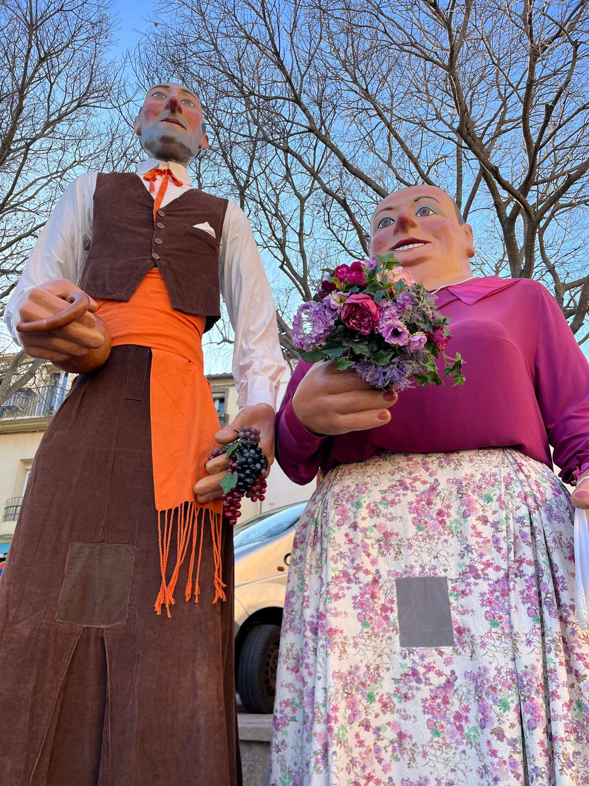 Feliu i Madrona, gegants d'Alella