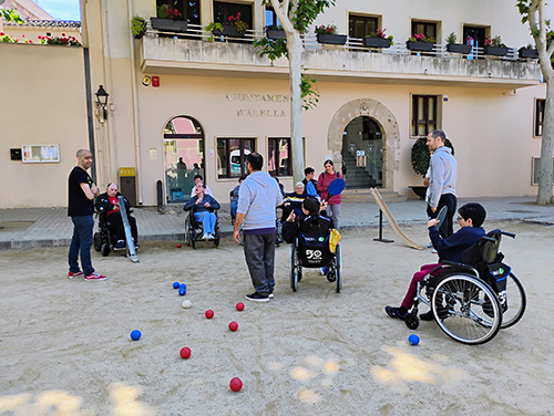 Taller de boccia