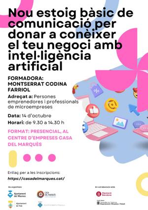 Curs IA octubre Casa del Marqu&egrave;s