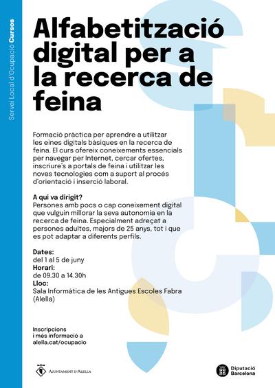 Alfabetitzaci&oacute; digital per a la recerca de feina