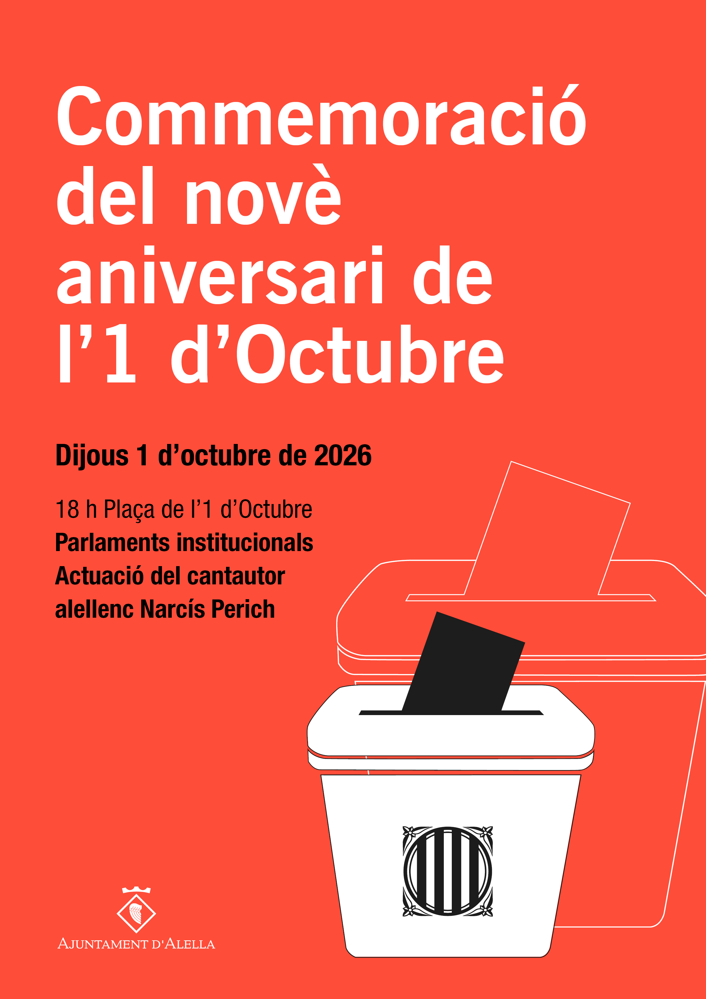 cartell 1 d'octubre
